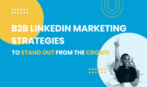 B2B LinkedIn Marketing Strategies to stand out from the crowd