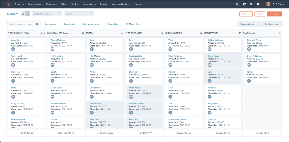 HubSpot Interface-1