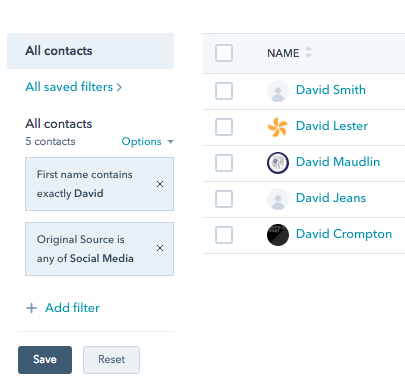 Manage all your contacts using HubSpot CRM