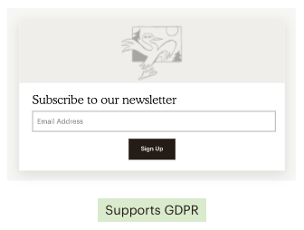 Mailchimp forms