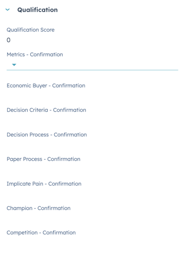 customise your crm to meddpicc