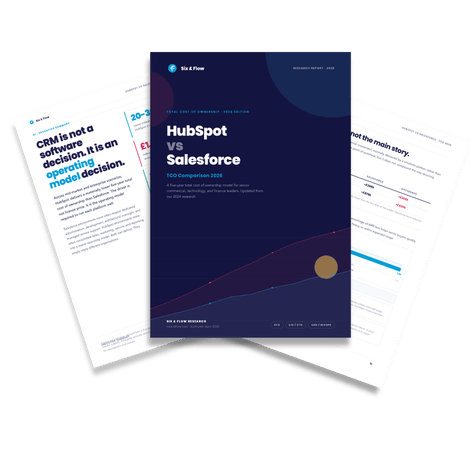 HubSpot vs Salesforce TCO Report 2026